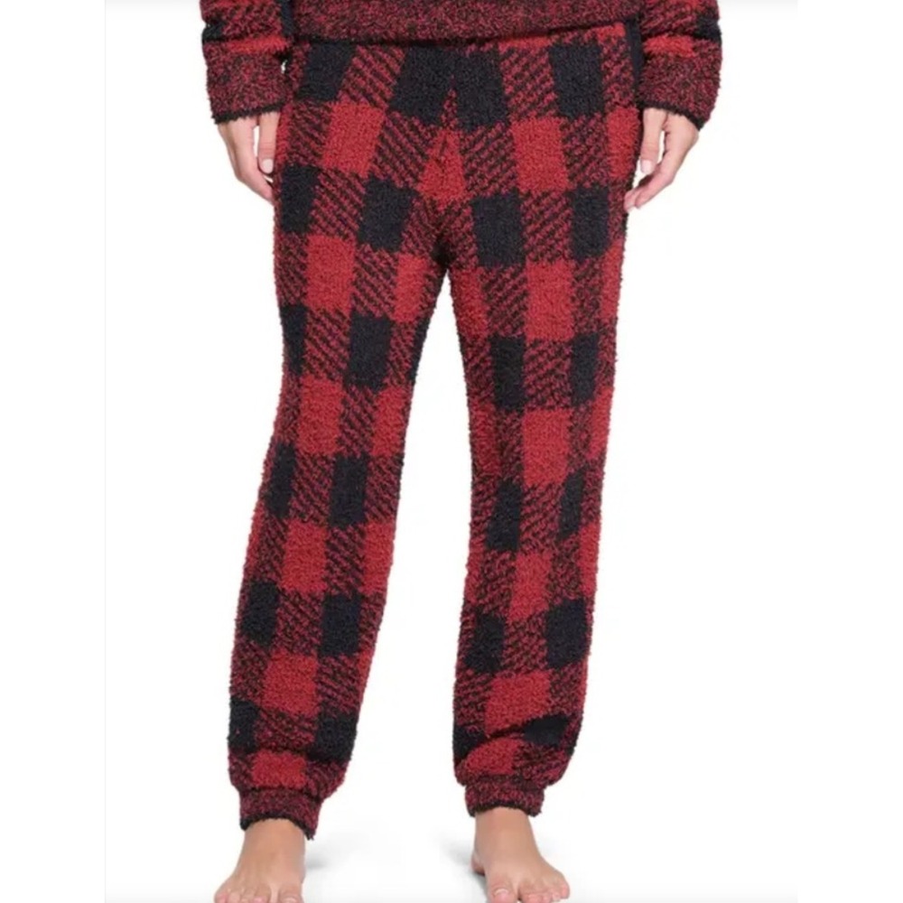 Skims Cozy Jogger Pants, Brick Buffalo, 2X